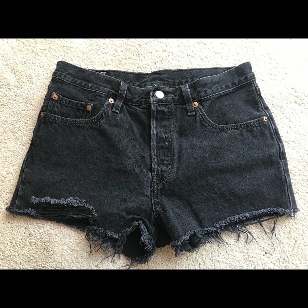 Black Levi Shorts